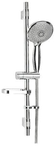 Croydex Contour 4 Function Flexi-Fit Shower Set Handset with Riser Rail and 1.5m Hose