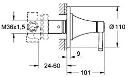 GROHE 19942IG0 Grandera 5-Way Diverter