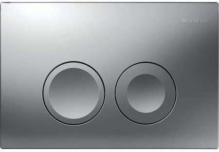 Geberit 115.125.46.1 Actuator Plate Delta 21 Chrome Silky Gloss