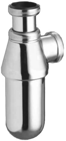 Ideal Standard S8900AA Chrome Bottle Trap, 75 mm Seal, Basin