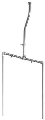 Armitage Shanks S6221MY Stainless Steel Sanura Flushpipe Exposed for 2