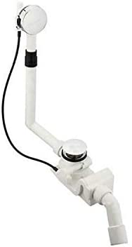 KAL KA4001 Bath Waste & O/FLW Alpine White