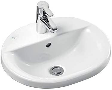 Ideal Standard E500201 Concept Oval 48cm Countertop Washbasin