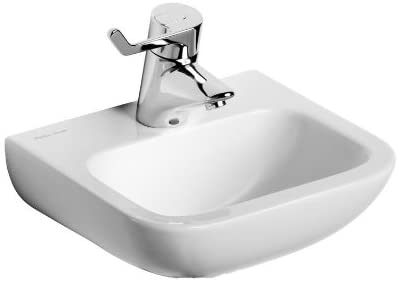 Armitage Shanks S212201 White Contour 370 mm One Tap Hole Wash Basin,