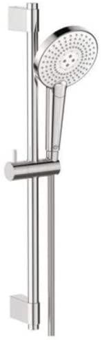 Ideal Standard B1761AA Idealrain EVO Jet Round Shower Rod with 3 Function Hand Held 600mm Wall Pole, Chrome