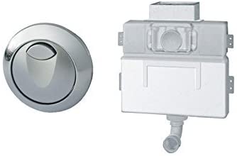 GROHE 38691000 | Eau2 WC Flushing Cistern | 0.82 m - silver/white