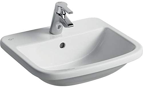 Ideal Standard T059201 Tempo 500mm 1 Tap Hole Countertop Washbasin