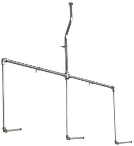 Armitage Shanks S6228NU Chrome Sanura Concealed Bowl Flushpipe, Shower