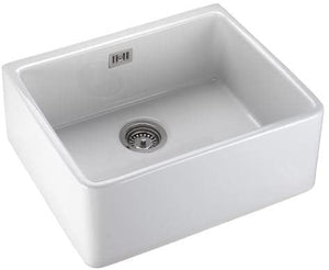 Leisure Belfast 1.0 Bowl Ceramic White Kitchen Sink