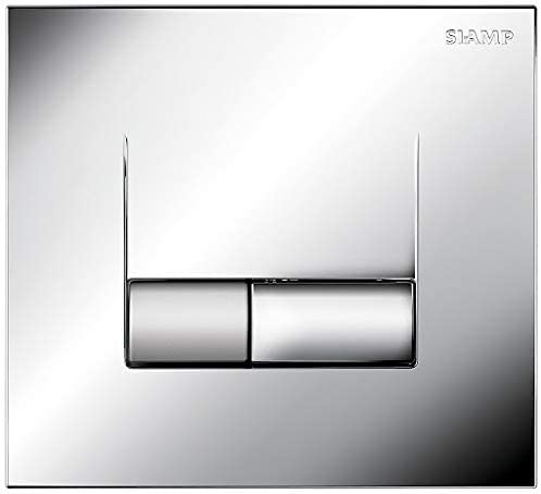 Siamp 31191260 Smarty Flush Plate Bright Chrome/Matt Chrome