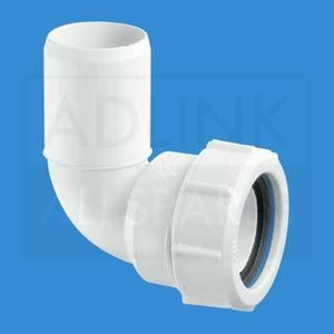 McALPINE 1̴_" 90̴åÁ Multifit Bend x Plain End 32MM MS4L