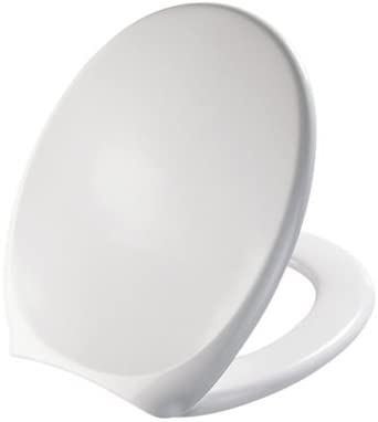 Pressalit 1000í«ÌÎ_Toilet Seat, 1 Supplied, White, 304000-BG4999