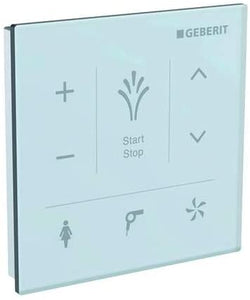 Geberit Wall Control Panel for Geberit Aquaclean Mera: White Glass (147.038.SI.1)