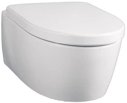 Geberit iCon xs washdown WC, short, 6l, wall hung, flush rimless, white 204070, colour: White, with KeraTect - 204070600