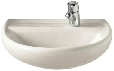 Twyford SA4355WH White Sola 600mm Medical Basin with Right Hand Tap