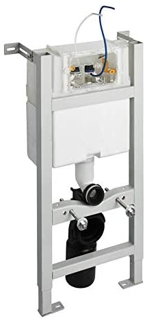Armitage Shanks E932867 in-Wall System 6/3 or 4.5/3 Litre Flush for WC 880mm, Pneumatic Top or Front Flushplate