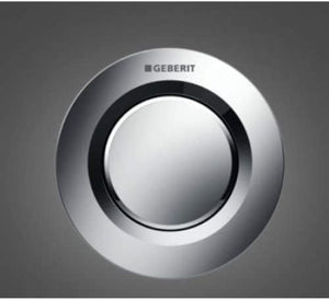 Geberit 116.040.46.1í«ÌÎ_Remote Control Pneumatic Button 01, Adjustable, for Download Simple, Matt Chrome