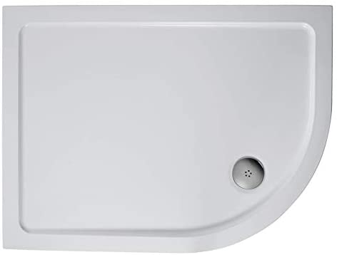 Ideal Standard L510401 Simplicity Low Profile Offset Quadrant Flat Top Shower Tray