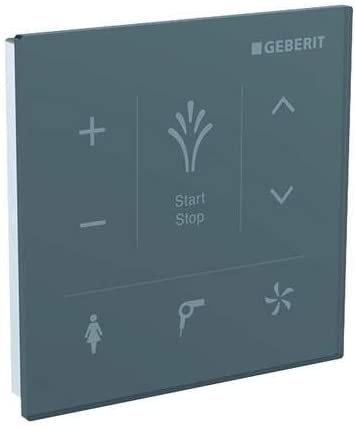 Geberit Wall Control Panel for Geberit Aquaclean Mera: White Glass (147.038.SI.1)