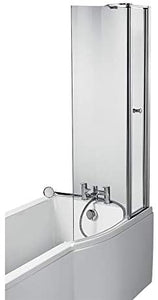 Ideal Standard E1085EO Concept Air Shower Bath Screen with Access Panel