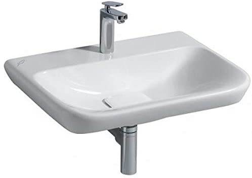 Keramag Waschtisch myDay (ohne Unterschrank) ohne Überlauf 650x135x480mm KeraTect weiß(alpin)