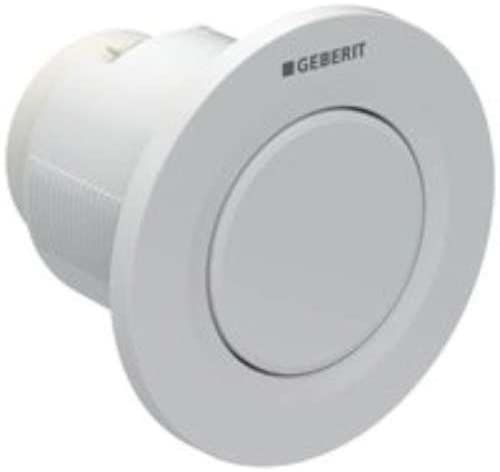 Geberit 116.041.46.1åÊRemote Control Pneumatic Button 01, Adjustable, for Download Simple, for Sigma 8åÊcm, Matt Chrome