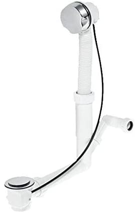 McAlpine 1̴_" Pop Up Bath Waste and Overflow with 19-23mm Pipe Connection PUBX-SP