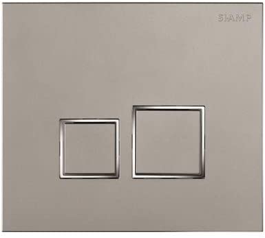 Siamp 31204260 Square Flush Plate INOX/Stainless Steel