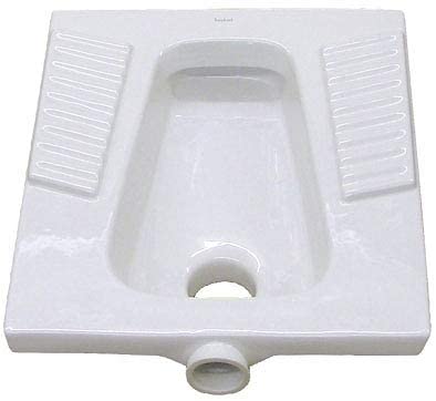 Twy WC3390WH Nile Squatting Pan