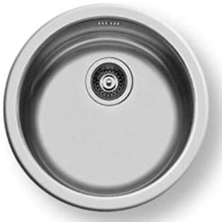 Pyramis Merlin 450 x 150mm Inset Round Bowl Sink
