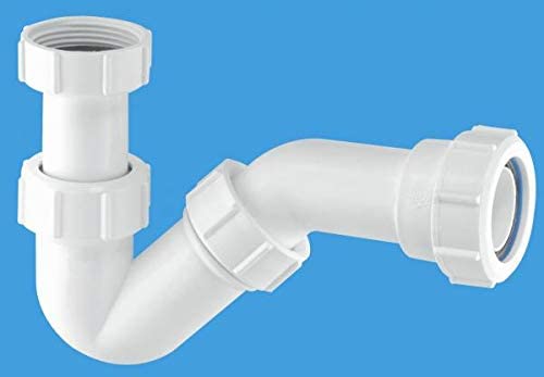 McAlpine Adjustable Inlet Tubular Swivel ‰ۡÌÝÌáP‰ۡó» Trap (19mm Seal) MCALPINE-BT2