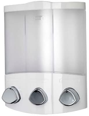 Croydex Euro Soap Dispenser Trio White