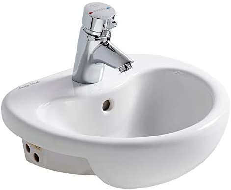 Armitage Shanks S043601 Contour 21 Splash Semi Countertop Short Projection Basin