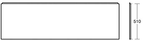 Ideal Standard E318301 Unilux 1600mm Front Panel