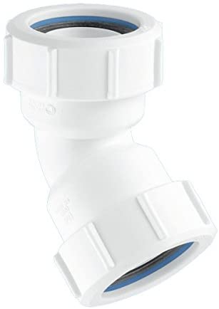 McAlpine MT20 135 Degree Multifit Bend, White