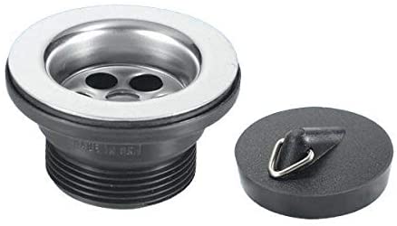 McAlpine 1̴_" Centre Pin Bath Waste with Plug BSW15P