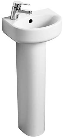 Ideal Standard E798801 Concept Arc 35cm Handrinse Washbasin 1 Left Hand Tap Hole with Overflow