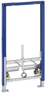 Geberit DUOFIX Bidet Frame, PreWall Model with Backplate, 980mm High