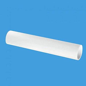 McAlpine 1å_" 3m Length HDPE Surefit White Waste Pipe HD2-3M