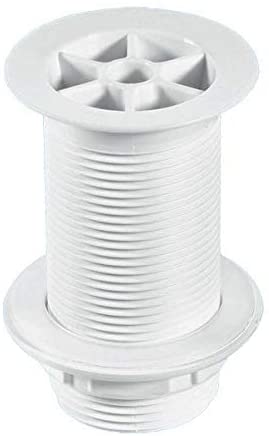 McAlpine 1̴_" White Plastic Flush Flange Urinal Waste WU1A