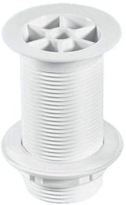 McAlpine 1̴_" White Plastic Flush Flange Urinal Waste WU1A