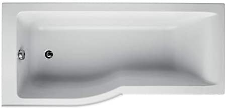 Ideal Standard E114301 Concept Air 170cm x 80cm Idealform Plus+ Left Hand Shower Bath with No Tap Holes