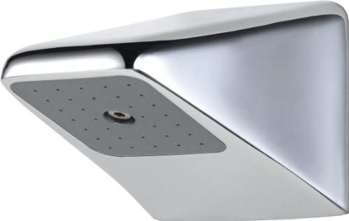 Rada 2.1652.009 Chrome VR2-RS Wall Mount Showerhead, 9 or 6 l/min, Vandal Resistant