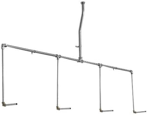 Armitage Shanks S6229NU NA Sanura Concealed 4 Bowl Flushpipe, Shower