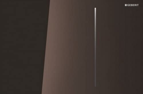 Geberit Sigma70 Flush Plate for Sigma 12cm Umber Glass - Flush Bathrooms