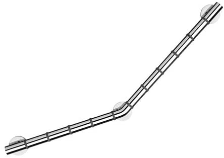 Croydex AP500541 300 mm Safety Support Rail Stainless Steel Grab Bar with Anti-Slip Grip