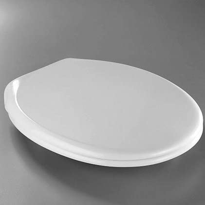 Pressalit 1000í«ÌÎ_Toilet Seat, 1 Supplied, White, 304000-BG4999