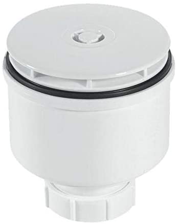 McAlpine 2" 90mm Vertical Shower Trap - White Plastic ST90WH10-V