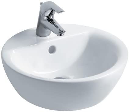 Ideal Standard E803901 White Modern 430 mm One Tap Hole Countertop