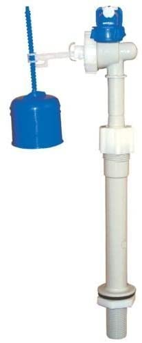 Thomas Dudley Hydroflo Bottom Entry Adjustable 1/2 inch 15mm Plastic Inlet Float Valve 320714, Multi-Colour
